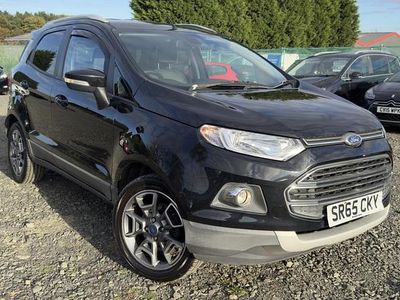 Black Used 2016 Ford Ecosport Titanium SUV | £4,995 (Fair price)