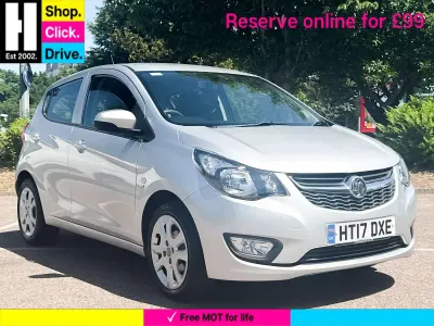 Used Vauxhall Viva 75 HP (55 kW) 2017 Silver Hatchback
