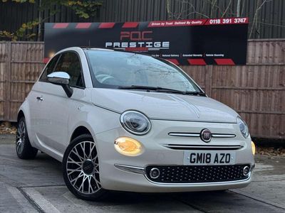 Grey Used 2018 Fiat 500 Collezione Hatchback | £7,495 (Fair price)