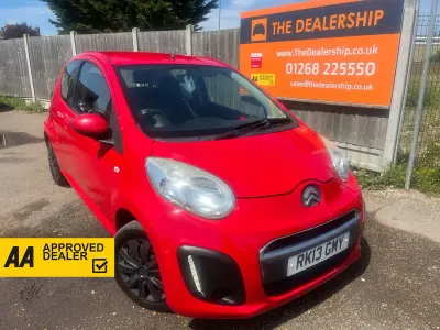 Used Citroën C1 VTR Sport 68 HP (50 kW) 2013 Red Hatchback