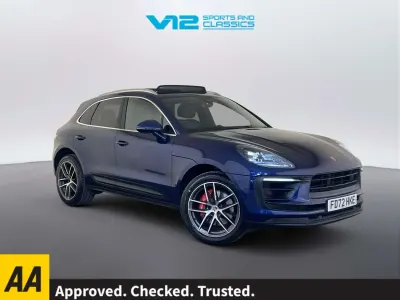 Używany Porsche Macan S 380 KM (279 kW) 2022 Niebieski SUV