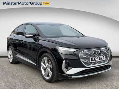Used Audi Q4 e-tron S-Line 150 kW (204 HP) 2023 Black SUV