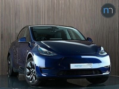 Used Tesla Model Y Long Range AWD 378 kW (514 HP) 2024 Blue SUV