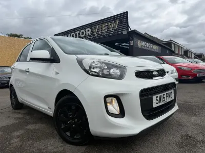 Used Kia Picanto 2015 White Hatchback