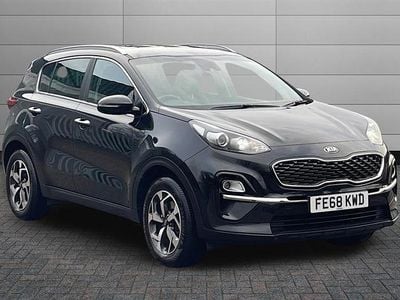 Used Kia Sportage 130 HP (95 kW) 2018 Phantom black SUV