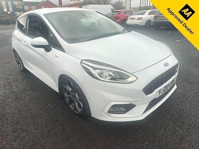 Begagnad Ford Fiesta ST-Line 125 HK (91 kW) 2020 Vit Halvkombi