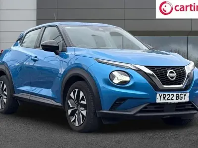 Used Nissan Juke Acenta 114 HP (83 kW) 2022 Blue SUV