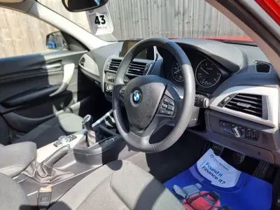 Used BMW 116 Comfort Edition 116 HP (85 kW) 2016 Red Hatchback