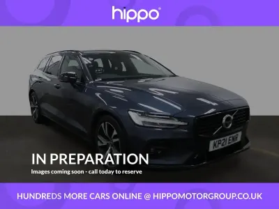 Used Volvo V60 R-Design 250 HP (183 kW) 2021 Blue Estate