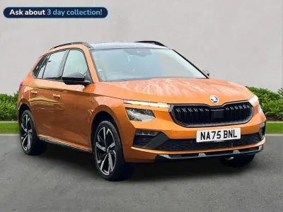 Used Skoda Kamiq Monte Carlo 116 HP (85 kW) 2026 Phoenix orange metallic SUV