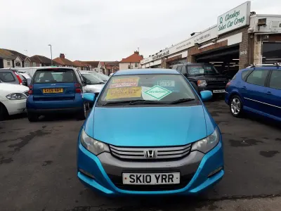 Used Honda Insight Hybrid 88 HP (64 kW) 2010 Blue Hatchback