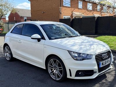 Used Audi A1 S-Line 86 HP (63 kW) 2011 White Hatchback