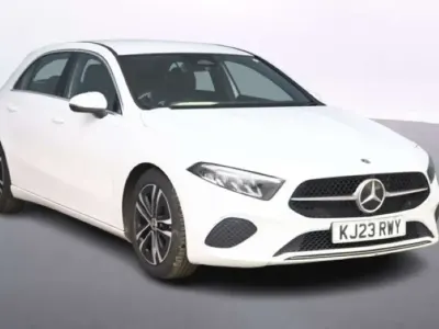 Used Mercedes A180 Executive 136 HP (100 kW) 2023 White Hatchback