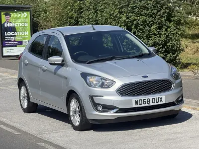 Used Ford Ka Plus Zetec 85 HP (62 kW) 2019 Silver Hatchback