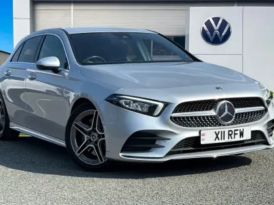 Used Mercedes A250 Executive 221 HP (162 kW) 2019 Silver Hatchback