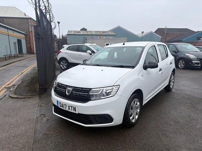 Used Dacia Sandero Ambiance 2017 White Hatchback