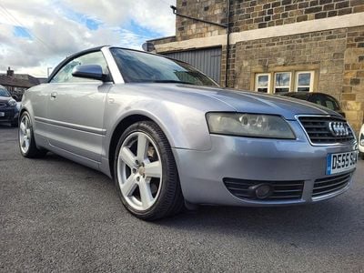 Silver Used 2005 Audi A4 Cabriolet S-Line Cabriolet | £1,395