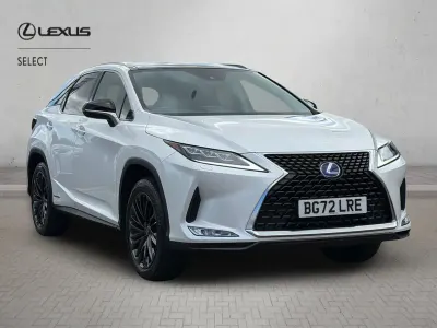 Used Lexus RX450h Sport Line 2022 White SUV