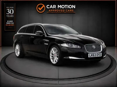 Used Jaguar XF Sportbrake Luxury 200 HP (147 kW) 2013 Black Estate