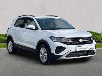 White New 2025 VW T-Cross Life SUV | £23,999 (Good price)