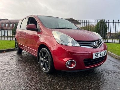 Begagnad Nissan Note N-TEC 88 HK (64 kW) 2013 Röd Halvkombi