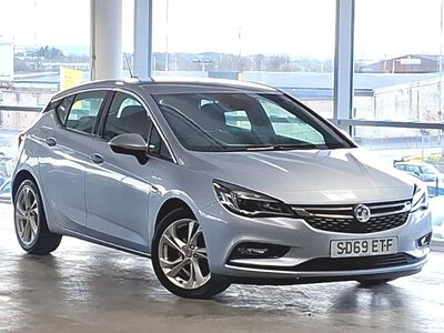 Used Vauxhall Astra SRi 150 HP (110 kW) 2019 Silver Hatchback