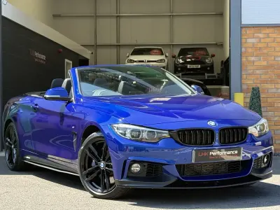 Used BMW 435 M Sport 2017 Blue Cabriolet