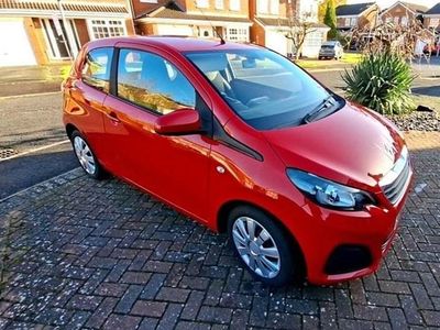 Red Used 2017 Peugeot 108 Active Hatchback | £3,995 (Fair price)