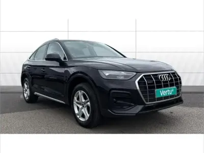 Second-hand Audi Q5 Sport 204 CP (150 kW) 2021 Negru SUV