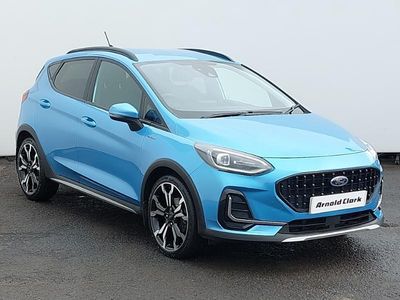 Used Ford Fiesta Active 125 HP (91 kW) 2022 Blue Hatchback