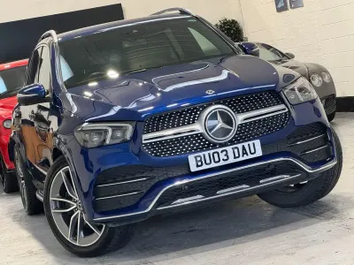 Käytetty Mercedes GLE350 AMG line 268 HP (197 kW) 2021 Sininen Farmari