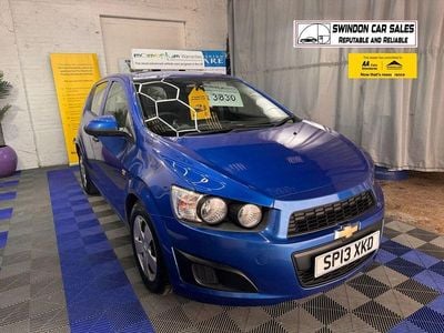 Used Chevrolet Aveo LS 2013 Blue Hatchback