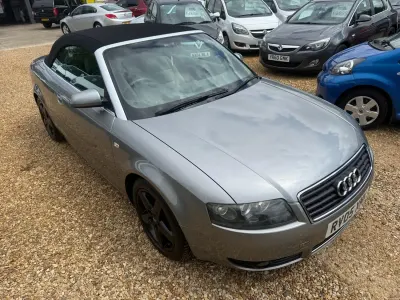 Used Audi A4 Cabriolet Sport 163 HP (119 kW) 2005 Grey Cabriolet