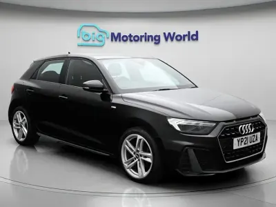 Used Audi A1 Sportback S-Line 95 HP (69 kW) 2021 Black Hatchback