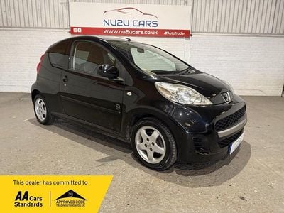Black Used 2011 Peugeot 107 Envy Hatchback | £2,500 (Expensive)