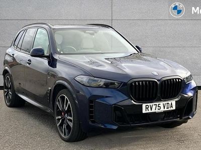 Used BMW X5 M Sport 489 HP (359 kW) 2025 Tanzanite blue ii metallic SUV