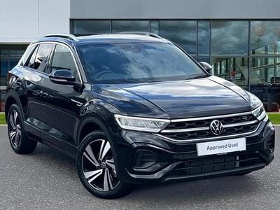 Deep black pearl New 2025 VW T-Roc R-line SUV | £26,499 (Super price)
