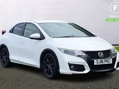 used Honda Civic HATCHBACK 1.8 i-VTEC Sport 5dr [Bluetooth hands free telephone connection,Cruise control + speed limiter,Rear parking camera,Steering wheel mounted audio controls,Electric front/rear windows/one touch operation,Body colour electric adjustable