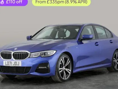 Used BMW 320 M Sport 184 HP (135 kW) 2021 Blue Sedan