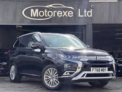Used Mitsubishi Outlander P-HEV 2018 Black Estate