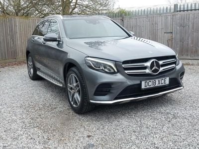 Used Mercedes GLC220 AMG line 170 HP (125 kW) 2018 Grey SUV