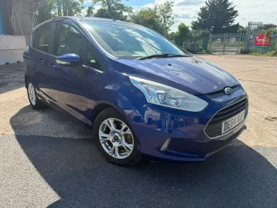 Used Ford B-MAX Zetec 105 HP (77 kW) 2014 Blue MPV