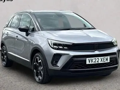 Usado Vauxhall Crossland Ultimate 130 HP (95 kW) 2022 Cinzento SUV