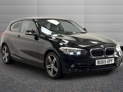 Used BMW 118 Sport Line 136 HP (100 kW) 2015 Black Hatchback