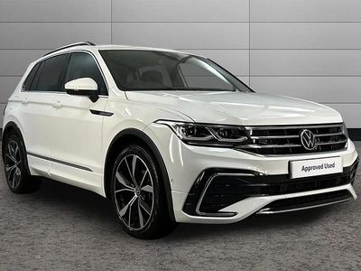 Used VW Tiguan R-line 150 HP (110 kW) 2021 White SUV
