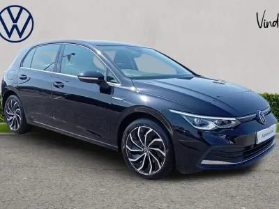 Used VW Golf VIII Style 147 HP (108 kW) 2021 Black Hatchback
