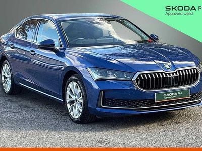 Used Skoda Superb SE L 150 HP (110 kW) 2025 Blue Hatchback