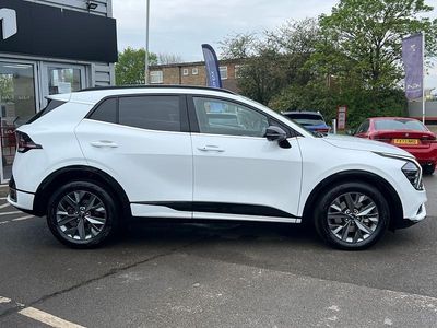 Used Kia Sportage GT-Line S 207 HP (152 kW) 2024 Fusion white SUV