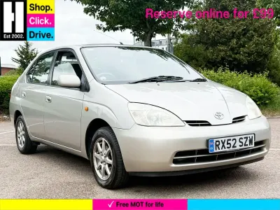 Used Toyota Prius 101 HP (74 kW) 2002 Silver Sedan