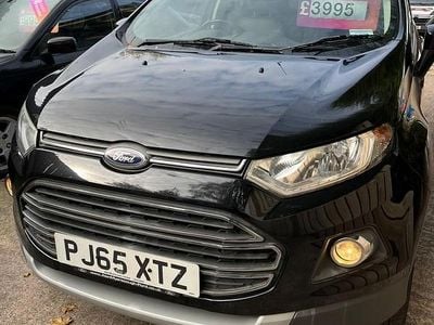 Black Used 2016 Ford Ecosport Titanium SUV | £3,995 (Good price)